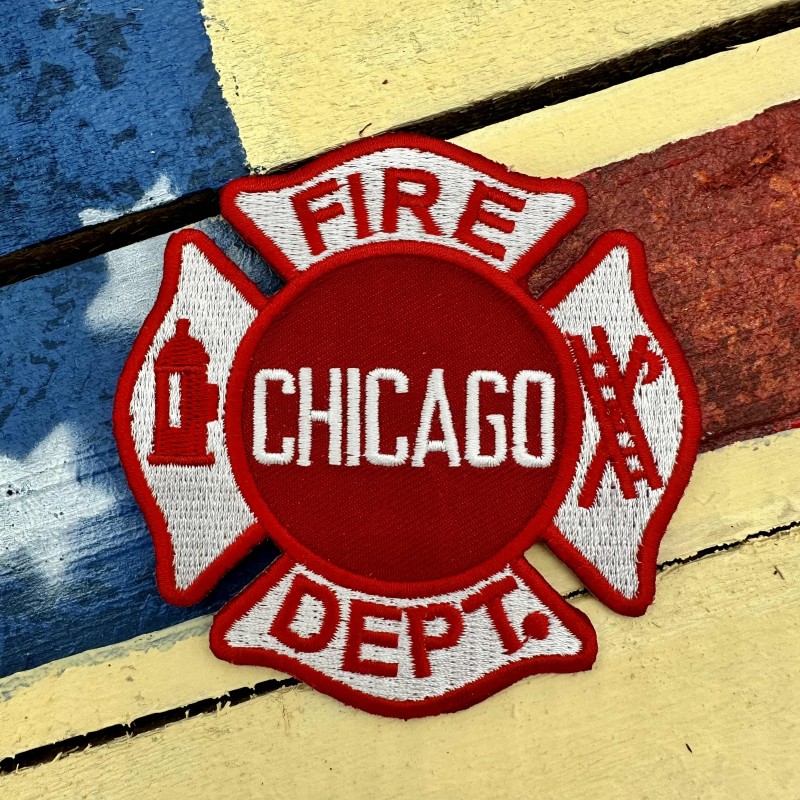 Patch Chicago Fire Department | Ecusson Pompier | American Style