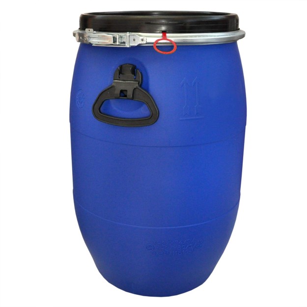 Multitanks - FUT/Bidon 60 litres Bleu à Ouverture Totale