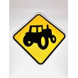 Road Sign Tractor