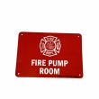 Sign Fire Pump Room