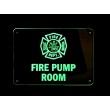 Sign Fire Pump Room