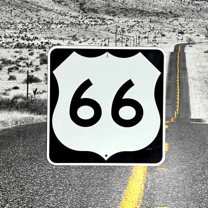 Road Sign road 66